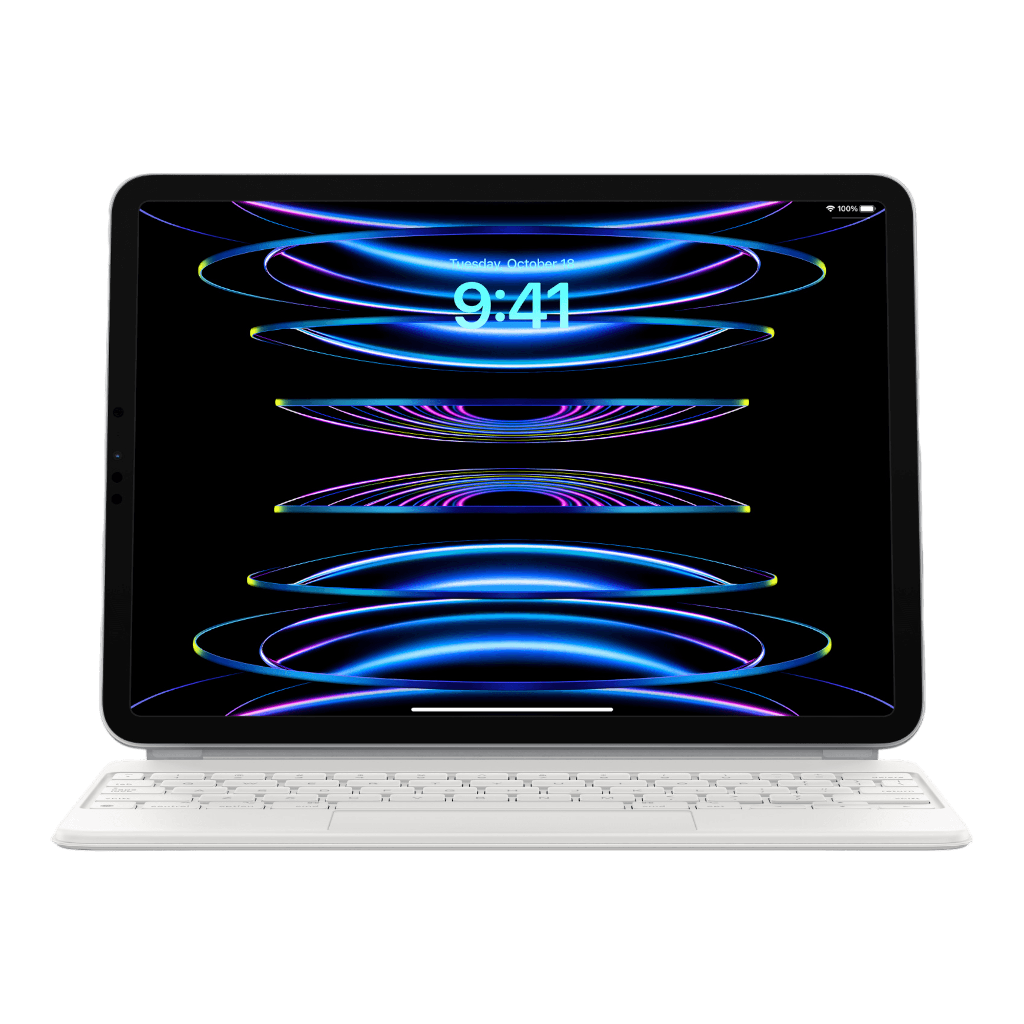 Magic Keyboard for iPad Pro 11-inch (4th generation) and iPad Air (5th generation) - US English - White - alAsil